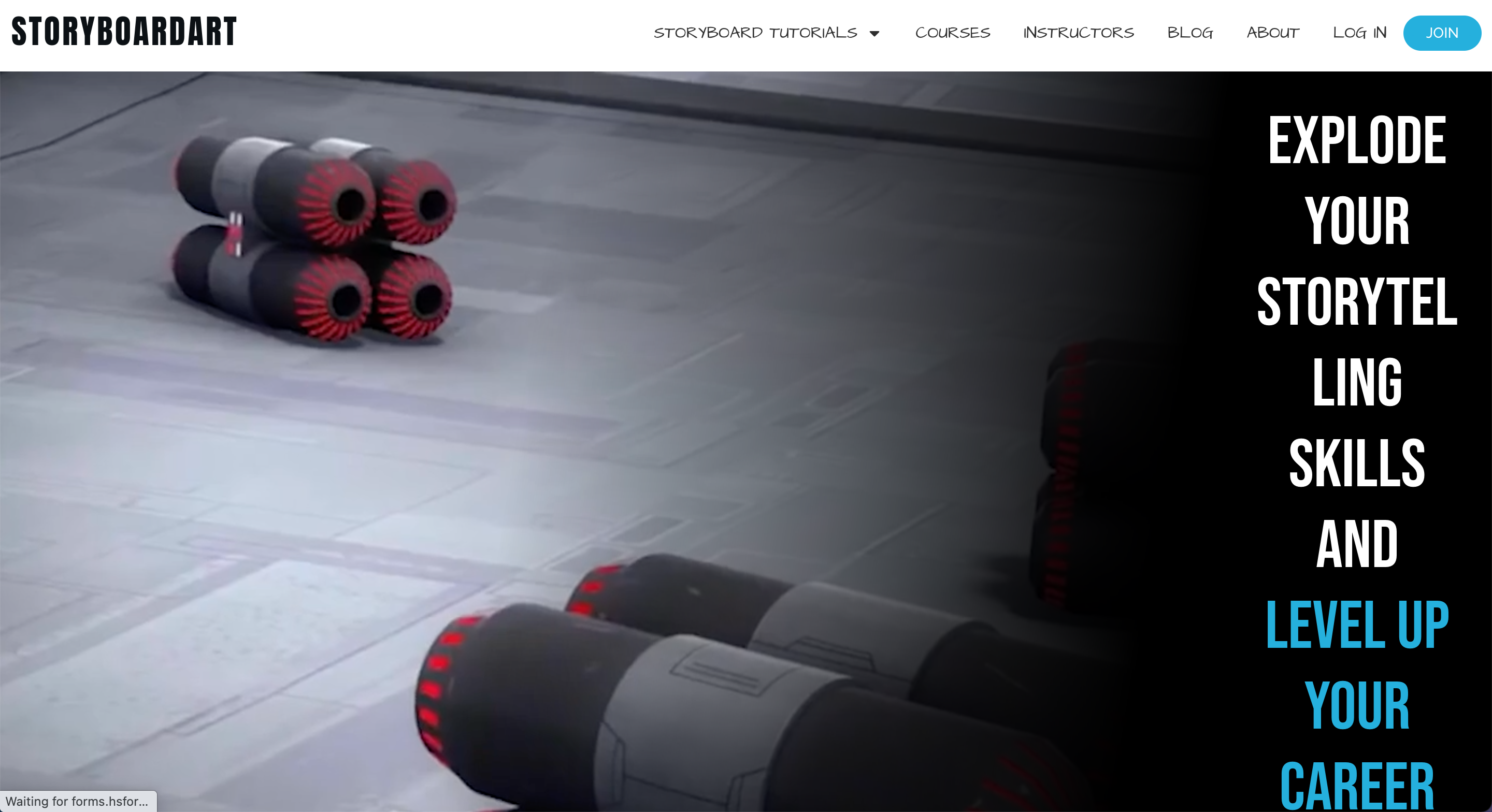 Screenshot of Storyboard Art application